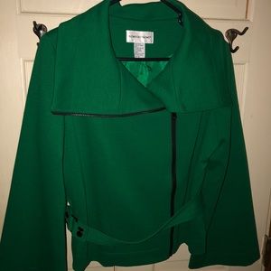 Newport News size 10 coat w belt BRAND NEW women